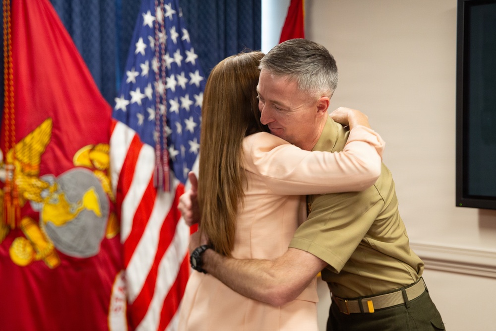 Lt. Col. Christopher A. Tchinski Retirement Ceremony