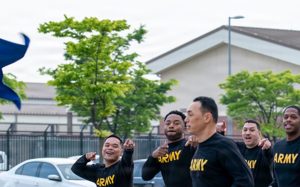 Eighth Army HHBN PV Day BN Run