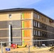 April 2026 construction operations for $55.75 million Collective Training Officers Quarters Project at Fort McCoy