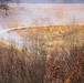 April 2026 prescribed burn operations at Fort McCoy