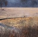 April 2026 prescribed burn operations at Fort McCoy