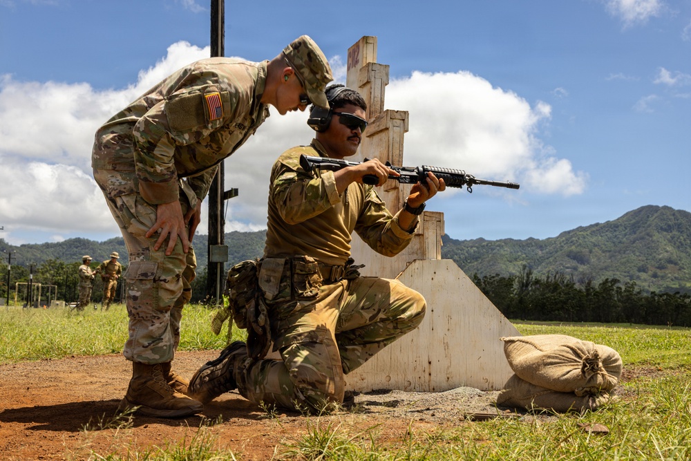 Pacific Land Forces Team Readiness Challenge - M4A1 Qualification