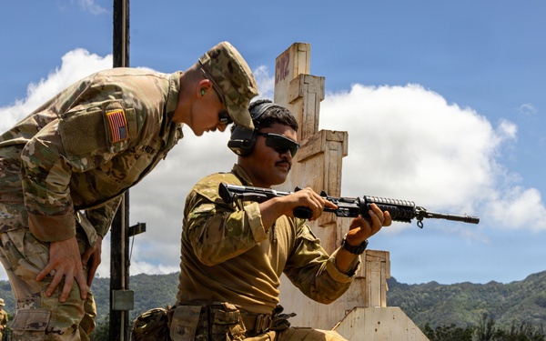 Pacific Land Forces Team Readiness Challenge - M4A1 Qualification