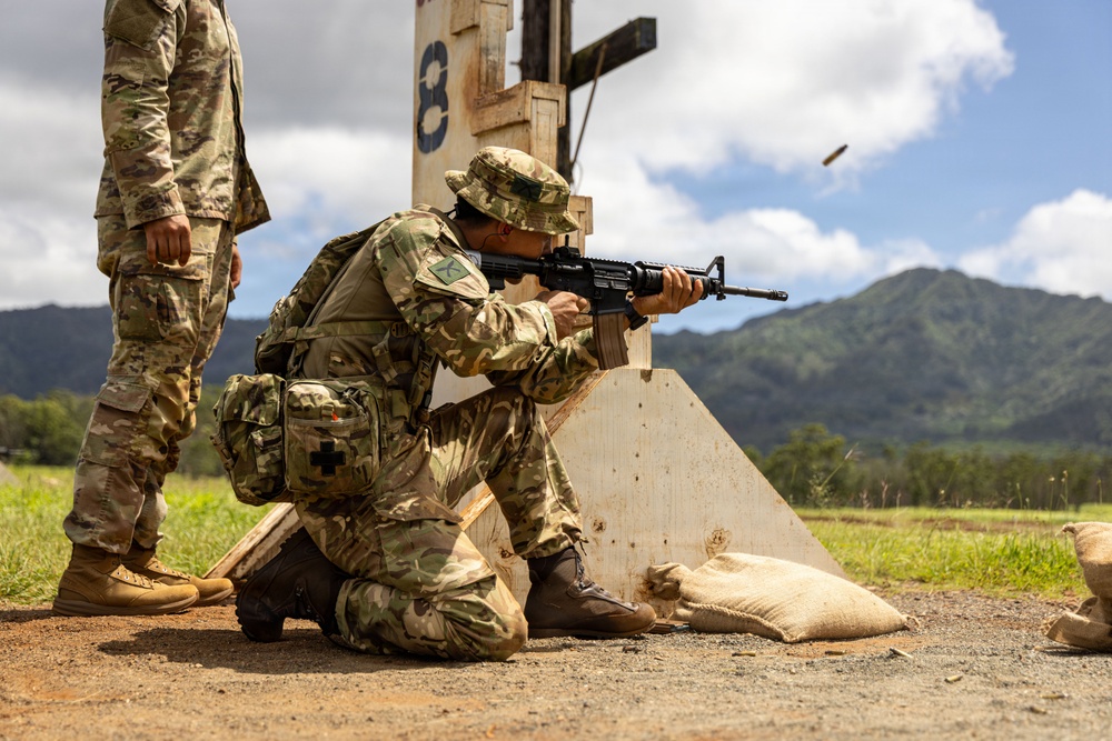 Pacific Land Forces Team Readiness Challenge - M4A1 Qualification