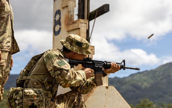 Pacific Land Forces Team Readiness Challenge - M4A1 Qualification