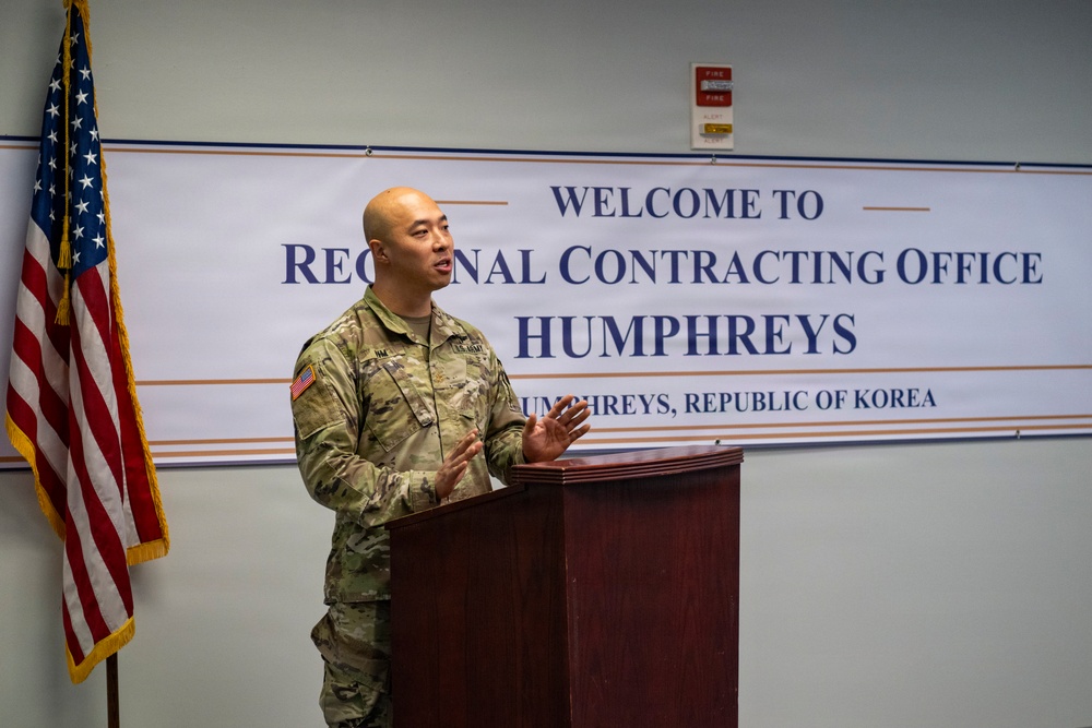 Regional Contracting Office Humphreys Opening Ceremony