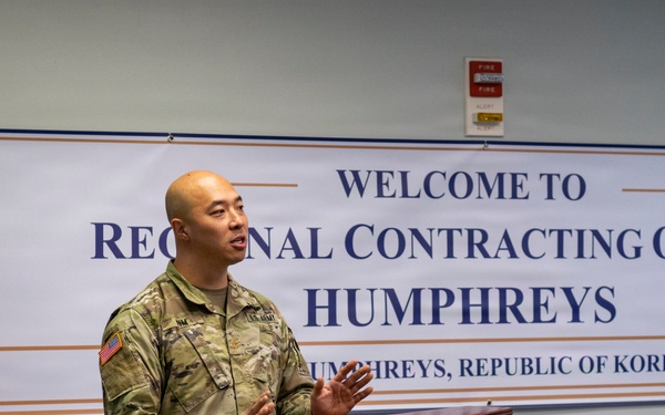 Regional Contracting Office Humphreys Opening Ceremony