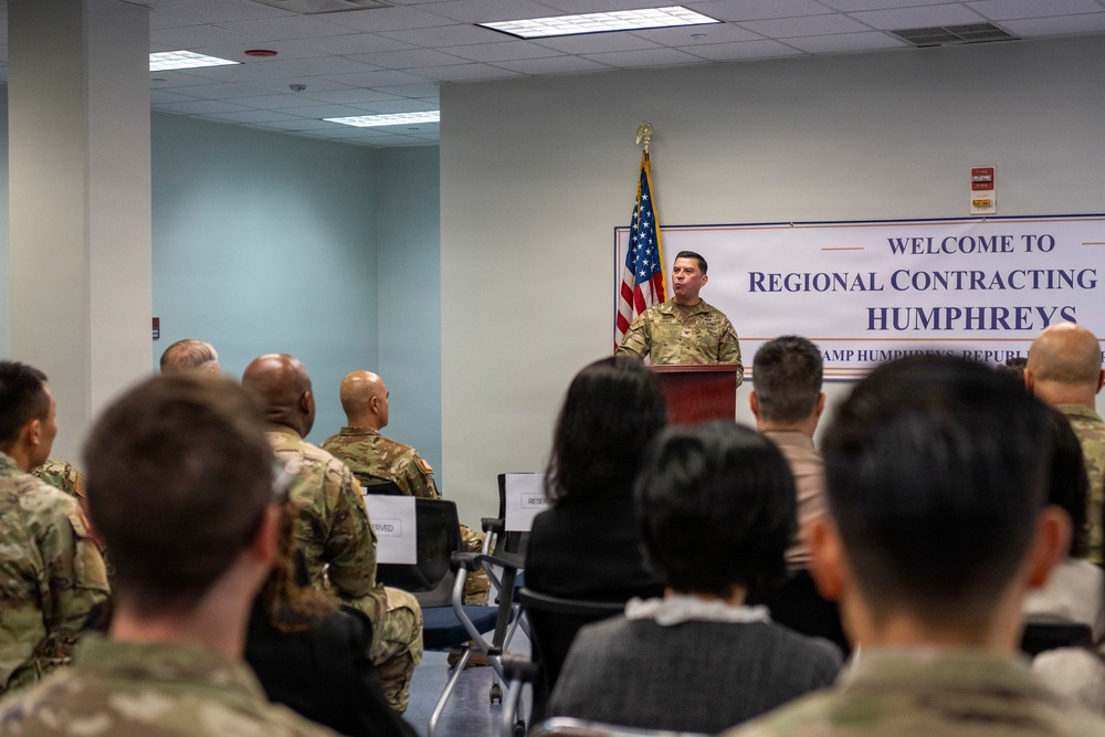 Regional Contracting Office Humphreys Opening Ceremony