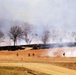 April 2026 prescribed burn operations at Fort McCoy