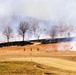 April 2026 prescribed burn operations at Fort McCoy