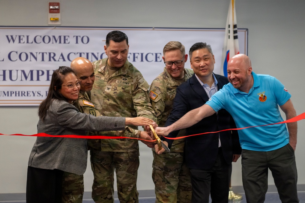 Regional Contracting Office Humphreys Opening Ceremony