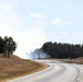 April 2026 prescribed burn operations at Fort McCoy