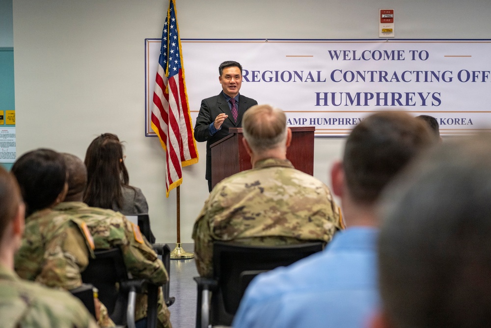 Regional Contracting Office Humphreys Opening Ceremony