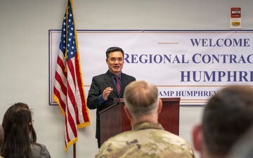 Regional Contracting Office Humphreys Opening Ceremony