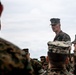 U.S. Marines Receive Navy and Marine Corps Achievement Medal From 3rd Marine Division Commanding General