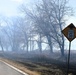 April 2026 prescribed burn operations at Fort McCoy