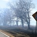 April 2026 prescribed burn operations at Fort McCoy