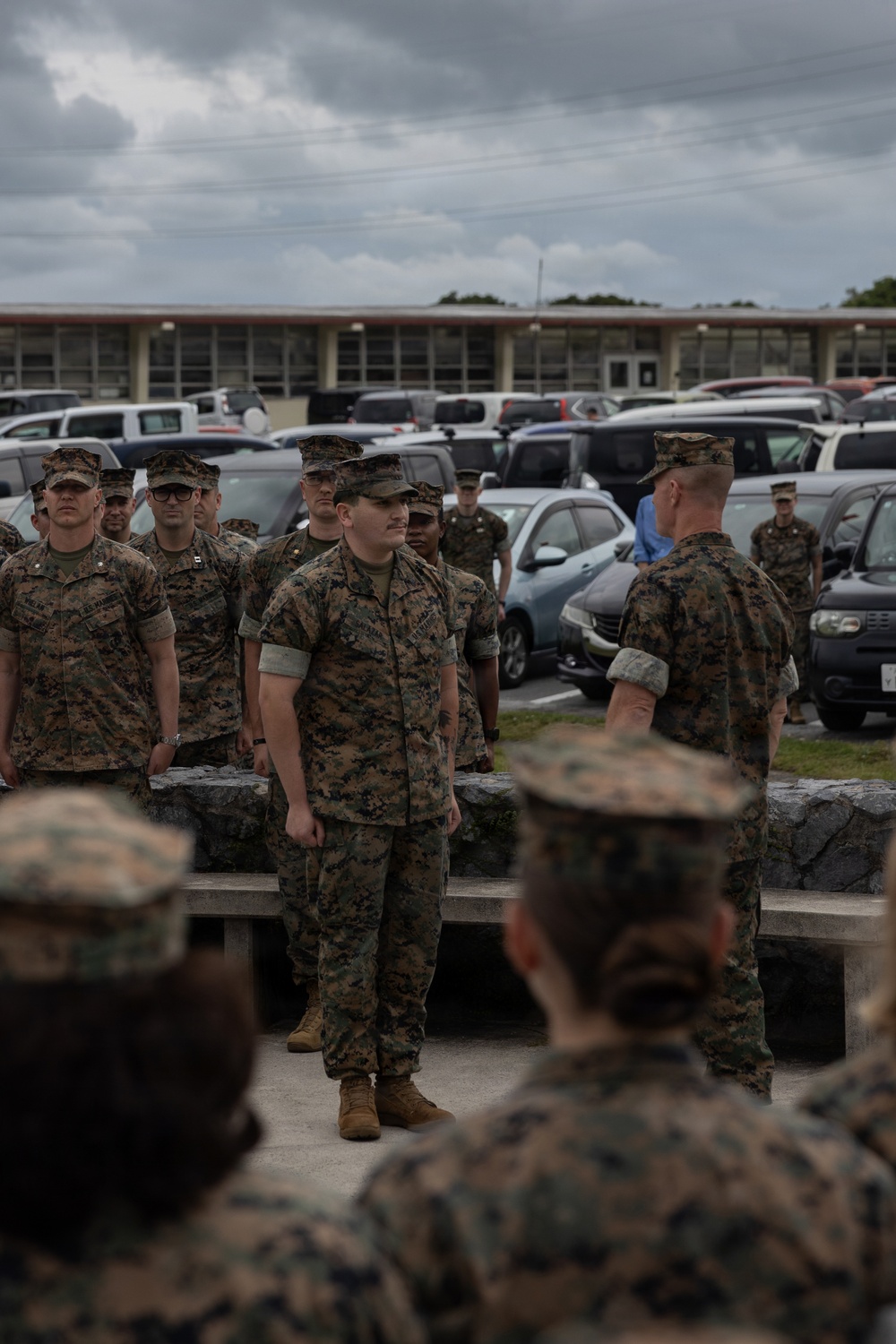 U.S. Marines Receive Navy and Marine Corps Achievement Medal from 3rd Marine Division Commanding General