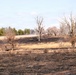 April 2026 prescribed burn operations at Fort McCoy