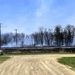 April 2026 prescribed burn operations at Fort McCoy