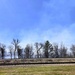 April 2026 prescribed burn operations at Fort McCoy