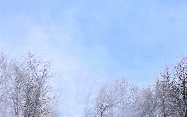 April 2026 prescribed burn operations at Fort McCoy