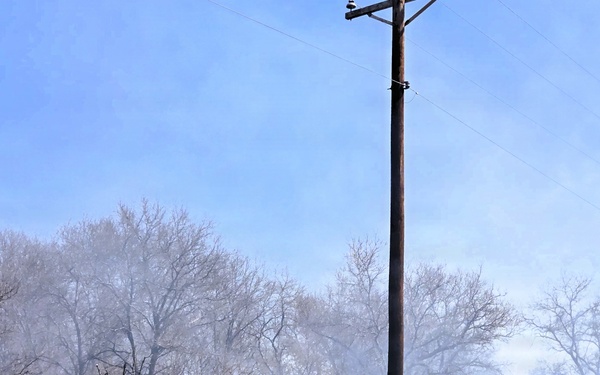 April 2026 prescribed burn operations at Fort McCoy