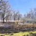 April 2026 prescribed burn operations at Fort McCoy