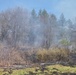 April 2026 prescribed burn operations at Fort McCoy