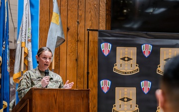 37th Finance Company Mobilization Farewell Ceremony
