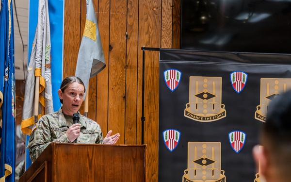 37th Finance Company Mobilization Farewell Ceremony