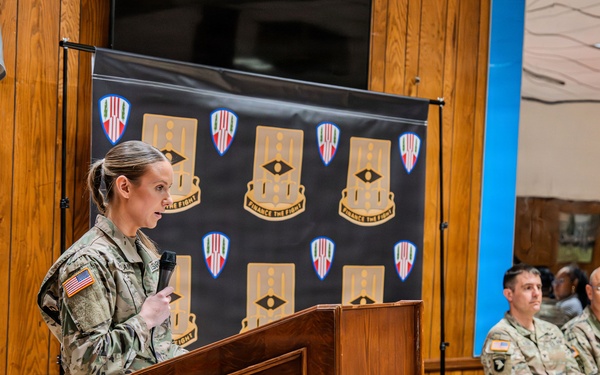 37th Finance Company Mobilization Farewell Ceremony