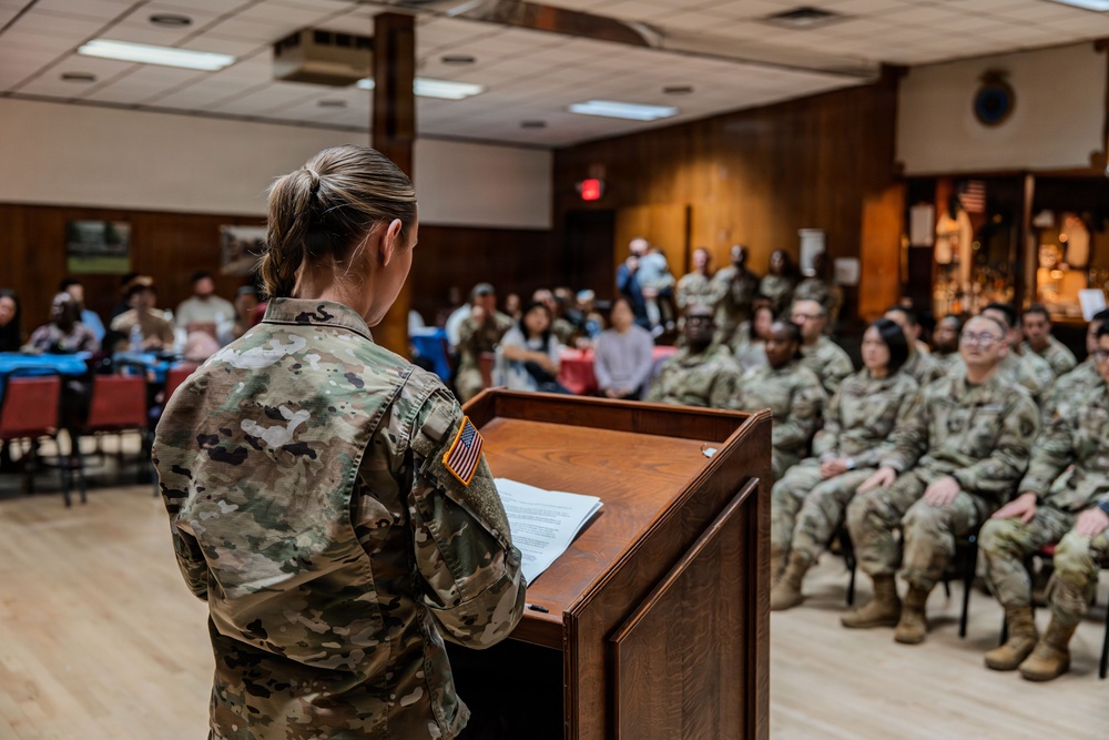 37th Finance Company Mobilization Farewell Ceremony
