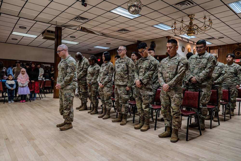 37th Finance Company Mobilization Farewell Ceremony