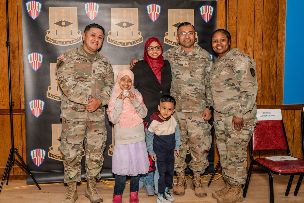 37th Finance Company Mobilization Farewell Ceremony