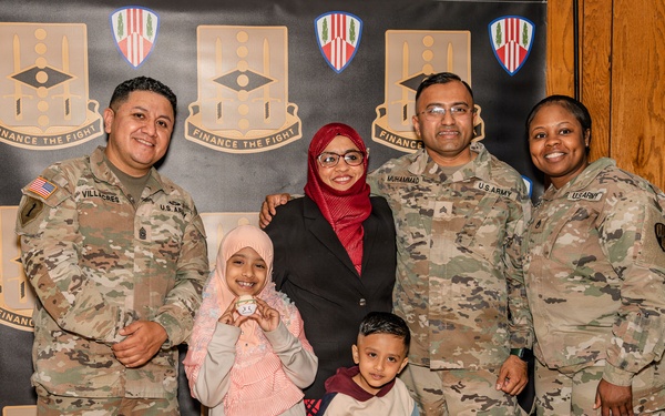 37th Finance Company Mobilization Farewell Ceremony
