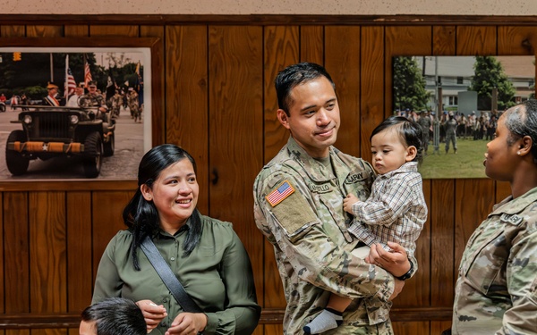 37th Finance Company Mobilization Farewell Ceremony