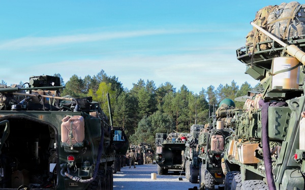 2d Cavalry Regiment Fuels Up