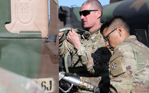 2d Cavalry Regiment Fuels Up