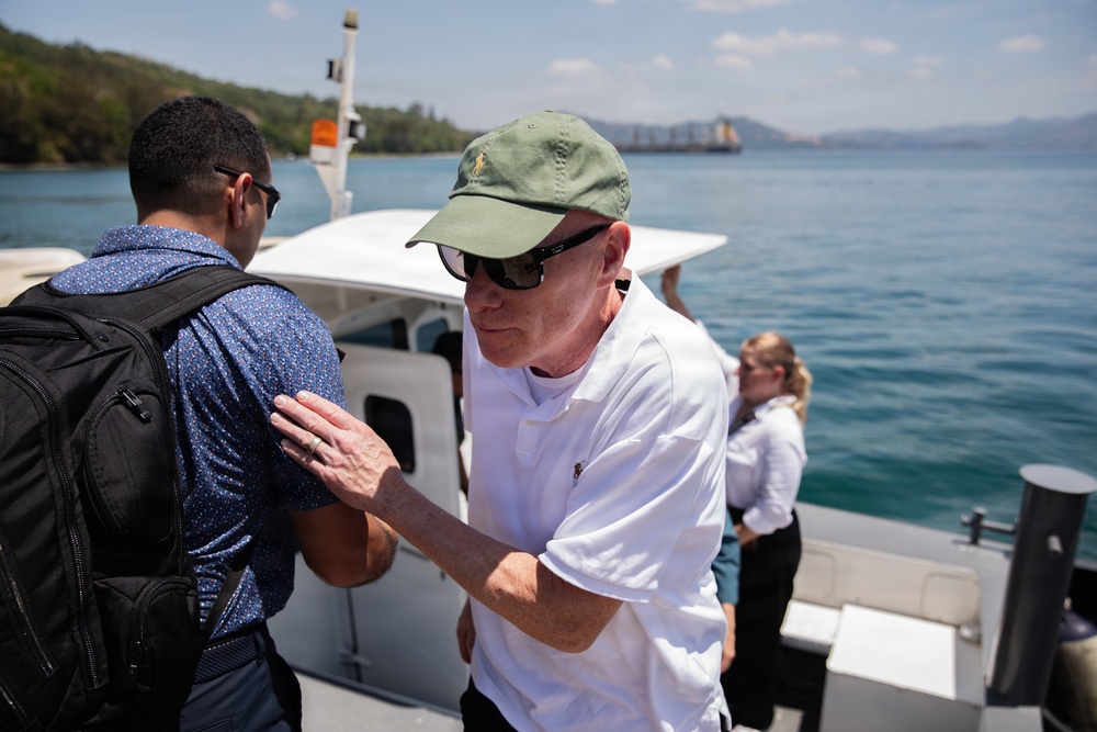 Balikatan 2026: U.S. Army Maj. Gen. E. Darrin Cox tours Naval Operating Base Subic