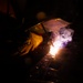 Milius Conducts Welding Demonstration