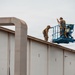 CE Airmen repair dorm roof