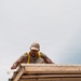 CE Airmen repair dorm roof