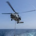 Delbert D. Black Conducts a Vertical Replenishment-at-Sea