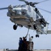 Delbert D. Black Conducts a Vertical Replenishment-at-Sea