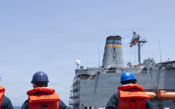 Delbert D. Black Conducts a Replenishment-at-Sea