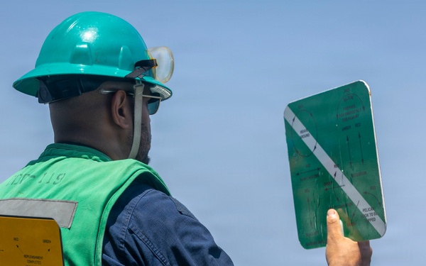 Delbert D. Black Conducts a Replenishment-at-Sea