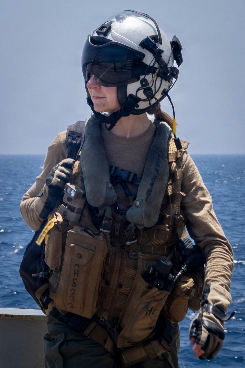Delbert D. Black Conducts Flight Operations