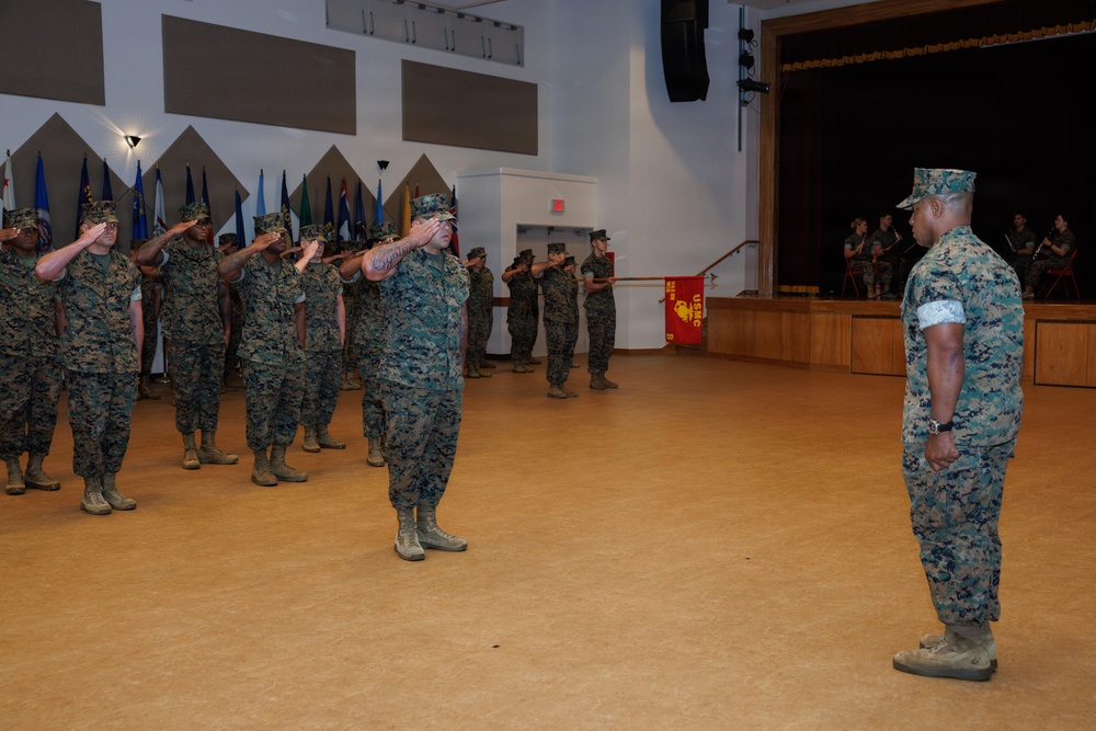 MCIPAC H&amp;S Bn SgtMaj Relief and Appointment
