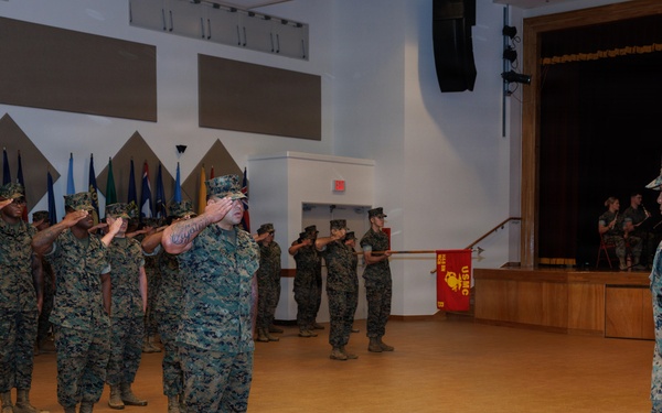 MCIPAC H&amp;S Bn SgtMaj Relief and Appointment